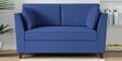 Miranda Chenille Fabric 2 Seater Sofa In Denim Blue Colour
