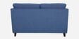 Miranda Chenille Fabric 2 Seater Sofa In Denim Blue Colour