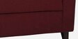 Miranda Chenille Fabric 2 Seater Sofa In Garnet Red Colour