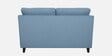Miranda Chenille Fabric 2 Seater Sofa In Ice Blue Colour