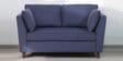 Miranda Chenille Fabric 2 Seater Sofa In Navy Blue Colour