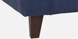 Miranda Chenille Fabric 2 Seater Sofa In Navy Blue Colour