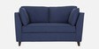 Miranda Chenille Fabric 2 Seater Sofa In Navy Blue Colour