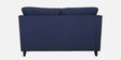 Miranda Chenille Fabric 2 Seater Sofa In Navy Blue Colour