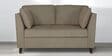 Miranda Chenille Fabric 2 Seater Sofa In Sandy Brown Colour