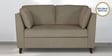 Miranda Chenille Fabric 2 Seater Sofa In Sandy Brown Colour