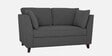 Miranda Chenille Fabric 2 Seater Sofa In Steel Grey Colour