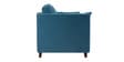 Miranda Chenille Fabric 2 Seater Sofa In Teal Colour