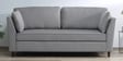Miranda Chenille Fabric 3 Seater Sofa In Ash Grey Colour