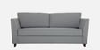 Miranda Chenille Fabric 3 Seater Sofa In Ash Grey Colour