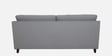 Miranda Chenille Fabric 3 Seater Sofa In Ash Grey Colour