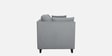 Miranda Chenille Fabric 3 Seater Sofa In Ash Grey Colour
