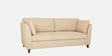 Miranda Chenille Fabric 3 Seater Sofa In Beige Colour