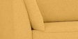 Miranda Chenille Fabric 3 Seater Sofa In Camel Yellow Colour