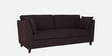 Miranda Chenille Fabric 3 Seater Sofa In Chestnut Brown Colour