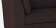 Miranda Chenille Fabric 3 Seater Sofa In Chestnut Brown Colour