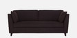 Miranda Chenille Fabric 3 Seater Sofa In Chestnut Brown Colour