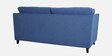 Miranda Chenille Fabric 3 Seater Sofa In Denim Blue Colour