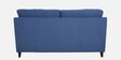 Miranda Chenille Fabric 3 Seater Sofa In Denim Blue Colour