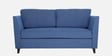 Miranda Chenille Fabric 3 Seater Sofa In Denim Blue Colour
