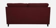 Miranda Chenille Fabric 3 Seater Sofa In Garnet Red Colour
