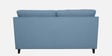 Miranda Chenille Fabric 3 Seater Sofa In Ice Blue Colour