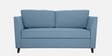 Miranda Chenille Fabric 3 Seater Sofa In Ice Blue Colour