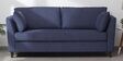 Miranda Chenille Fabric 3 Seater Sofa In Navy Blue Colour