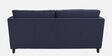 Miranda Chenille Fabric 3 Seater Sofa In Navy Blue Colour