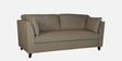 Miranda Chenille Fabric 3 Seater Sofa In Sandy Brown Colour