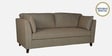 Miranda Chenille Fabric 3 Seater Sofa In Sandy Brown Colour