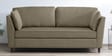 Miranda Chenille Fabric 3 Seater Sofa In Sandy Brown Colour