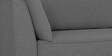 Miranda Chenille Fabric 3 Seater Sofa In Steel Grey Colour