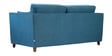 Miranda Chenille Fabric 3 Seater Sofa In Teal Color