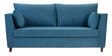 Miranda Chenille Fabric 3 Seater Sofa In Teal Color