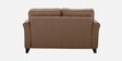 Aldrin Fabric 2 Seater Sofa In Brown Colour
