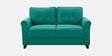 Aldrin Fabric 2 Seater Sofa In Cerulean Blue Colour