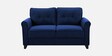 Aldrin Fabric 2 Seater Sofa In Cool Cobalt Colour