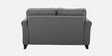 Aldrin Fabric 2 Seater Sofa In Grey Colour
