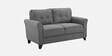 Aldrin Fabric 2 Seater Sofa In Grey Colour