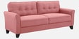 Aldrin Fabric 3 Seater Sofa In Pink Colour