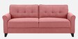 Aldrin Fabric 3 Seater Sofa In Pink Colour