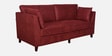 Miranda Fabric 3 Seater Sofa In Wine Red Colour
