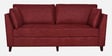Miranda Fabric 3 Seater Sofa In Wine Red Colour