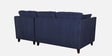 Miranda Fabric LHS Sectional Sofa (2 + Lounger) In Navy Blue Colour