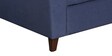 Miranda Fabric LHS Sectional Sofa (3 + Lounger) In Navy Blue Colour
