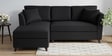 Miranda Fabric RHS Sectional Sofa (2 + Lounger) in Charcoal Grey Colour