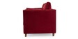 Miranda Velvet 2 Seater Sofa In Burnt Red Colour