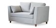 Miranda Velvet 2 Seater Sofa In Mist Grey Colour