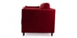 Miranda Velvet 3 Seater Sofa In Burnt Red Colour